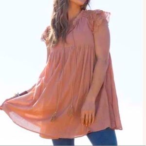 Three Birds Nest - Boho Babydoll Dress
